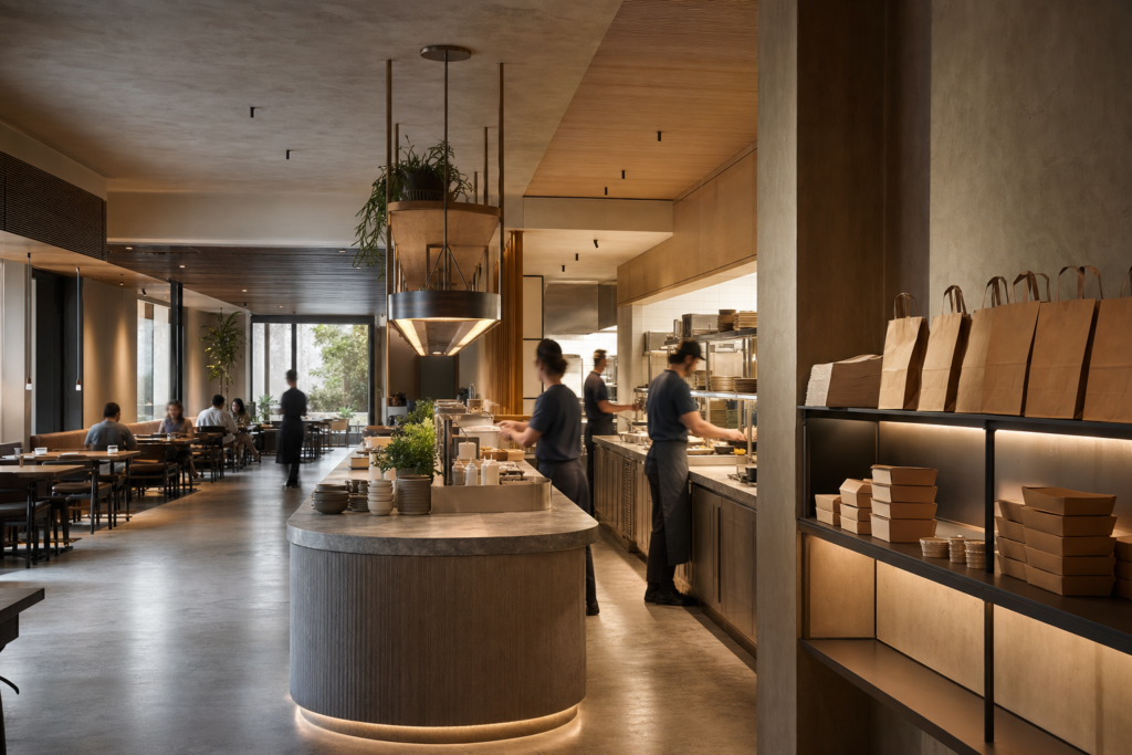 Operação e experiência de marca no foodservice